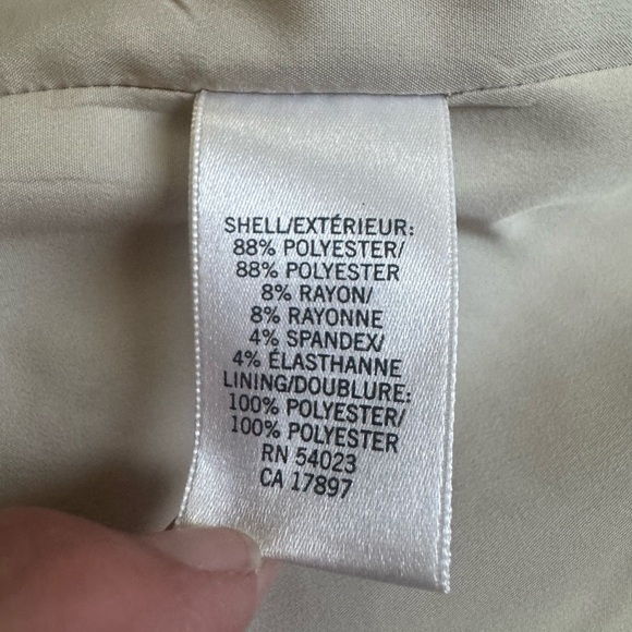 Banana Republic Elegant Beige Women's Skirt Size 8 - Picture 6 of 8